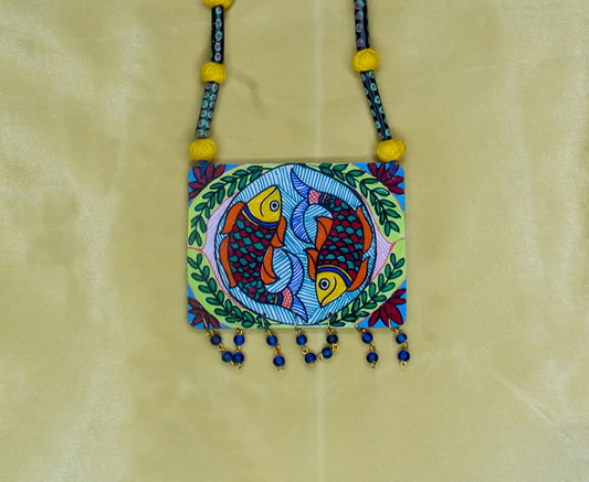 How is Madhubani Art an integral part of Handmade Painted jewelry
