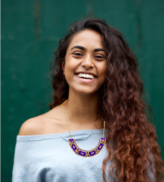 Statement Kundan Necklace : Handmade