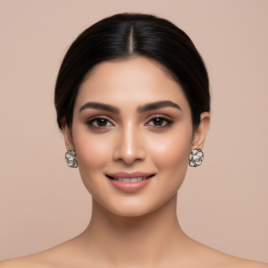 Flower Bling Earrings