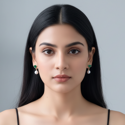 Statement Party Pearl Drop Earrings