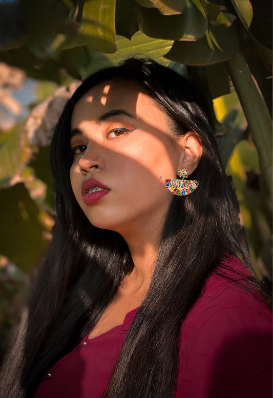 Beads Earrings : Handmade