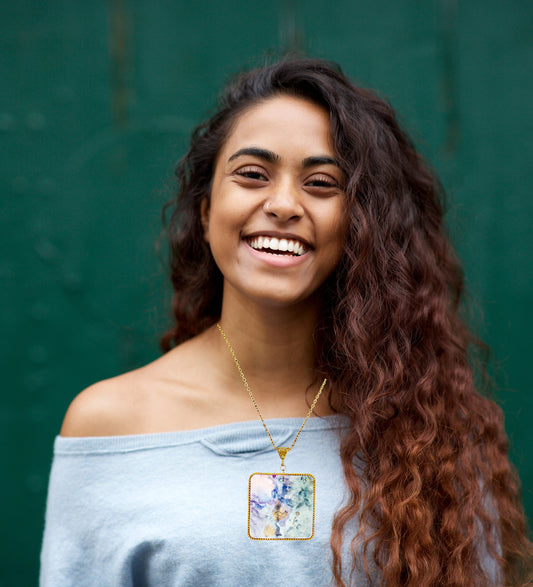 Fluid Necklace : Handmade