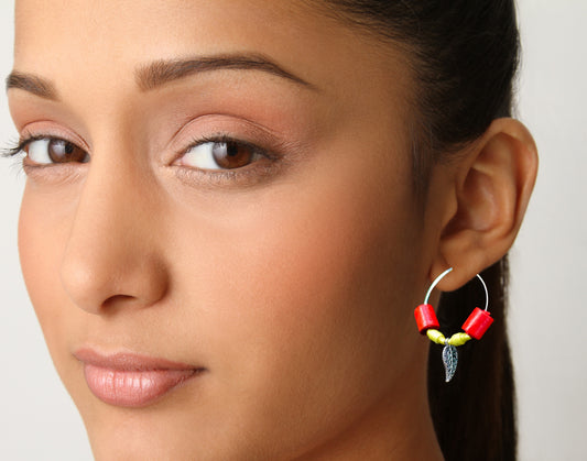 Statement Earrings : Handmade