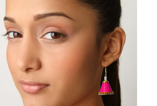 Statement Jhumka : Handmade