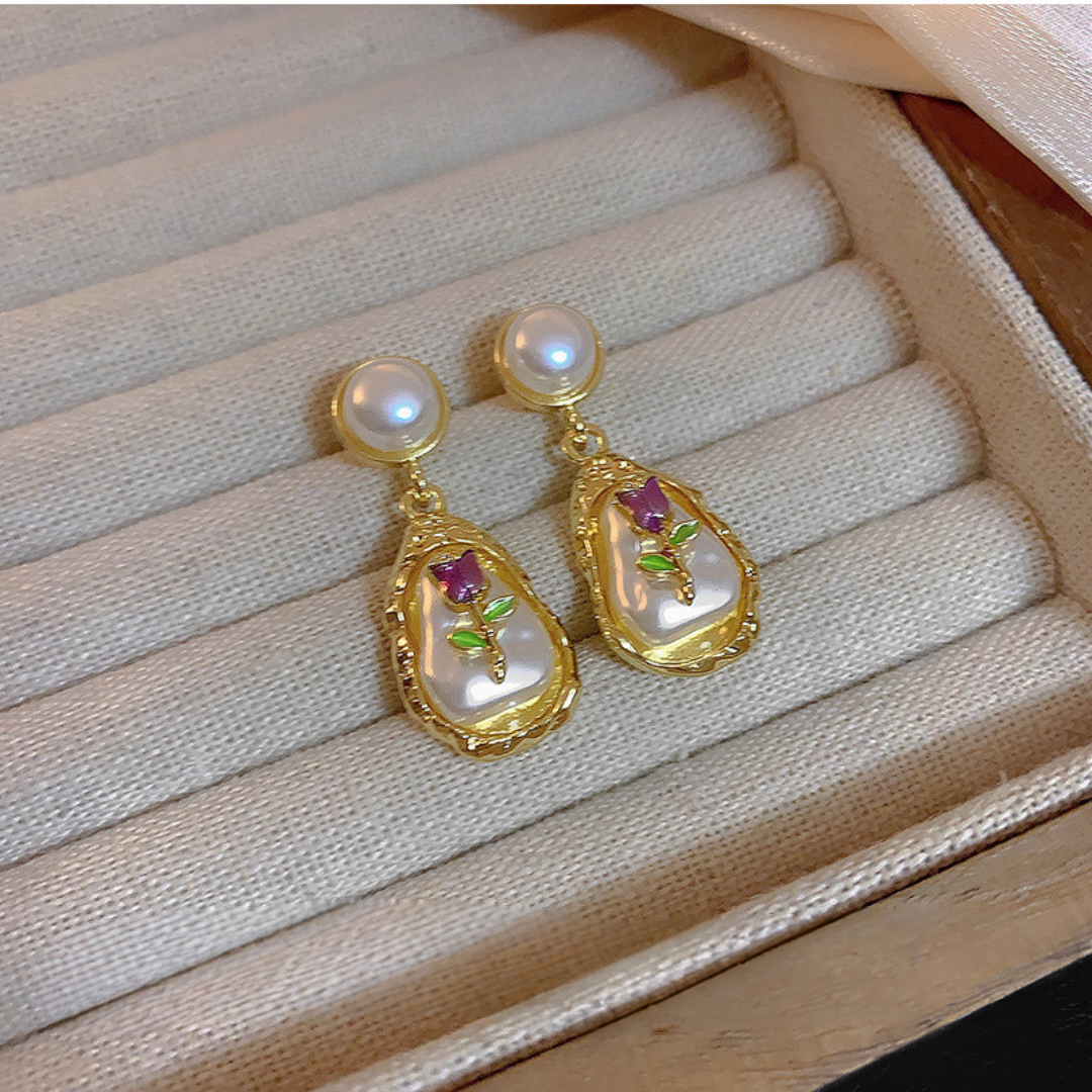 korean style earrings,korean fashion earrings,fancy stylish earrings,new trendy jewellery,inexpensive fashion jewelry,korean earrings,trending earrings designs,Pearl Earrings, Pearl Necklace