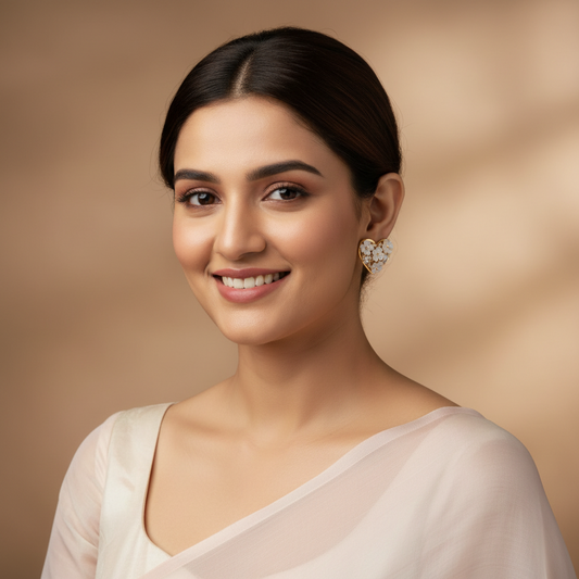 Heart Bling Earrings