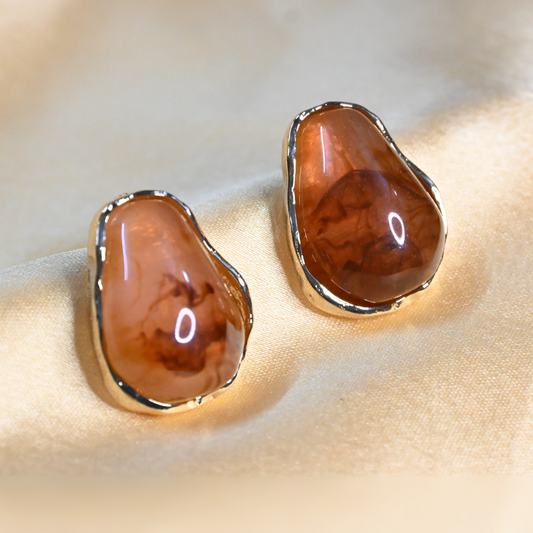 Semi Precious Stone Earrings