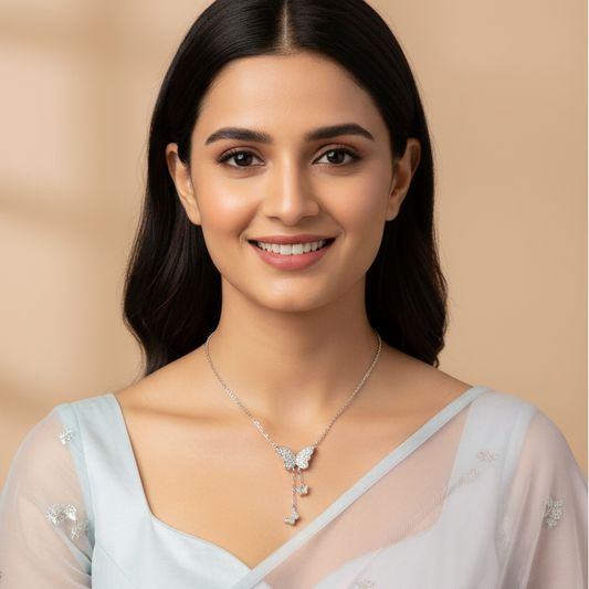 Butterfly Statement Necklace