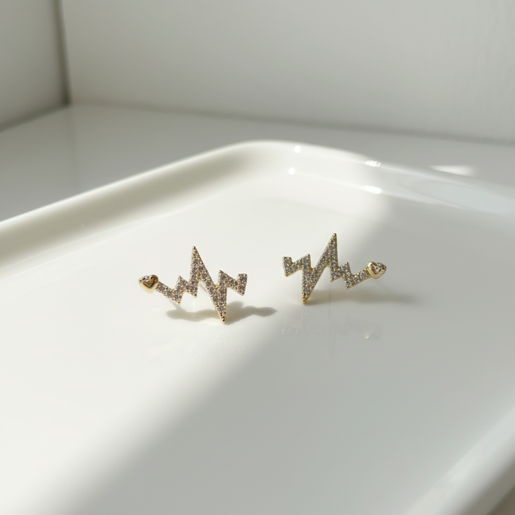 Heart Beat Earrings