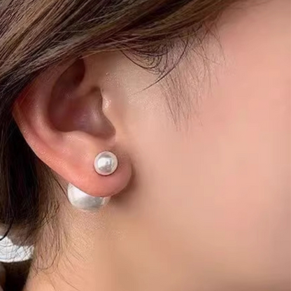 Pearl Big Statement Earrings