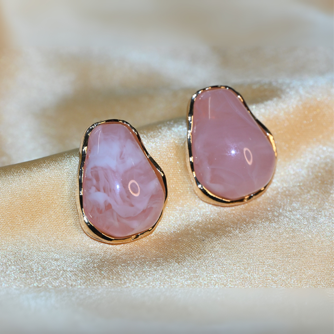 Semi Precious Stone Earrings