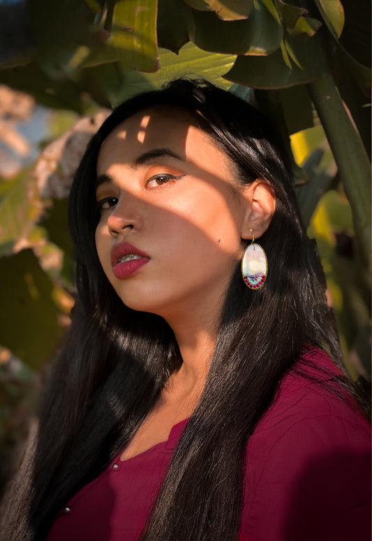 Fluid Earrings : Handmade