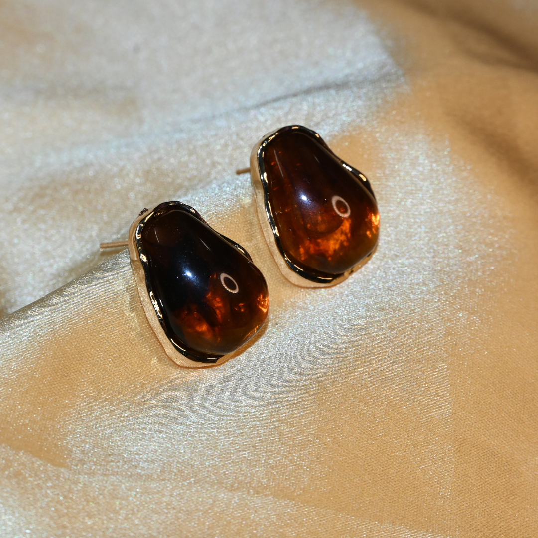 Semi Precious Stone Earrings