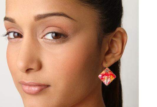 Fluid Earrings : Handmade