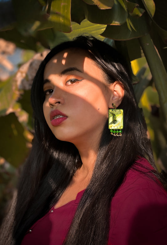 Fluid Earrings : Handmade