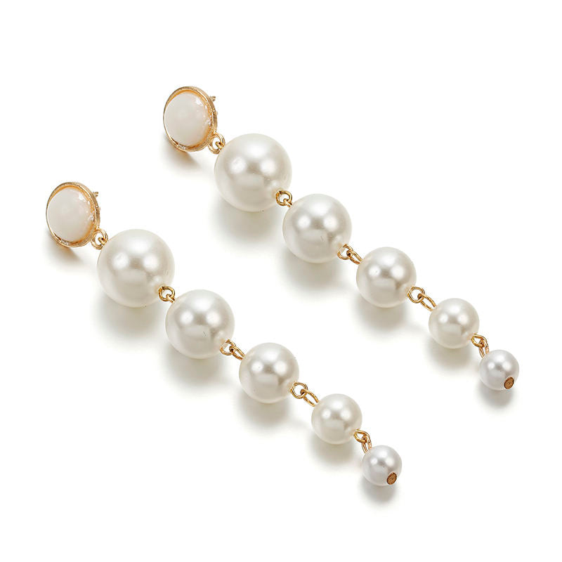 Pearl Dangle Earrings
