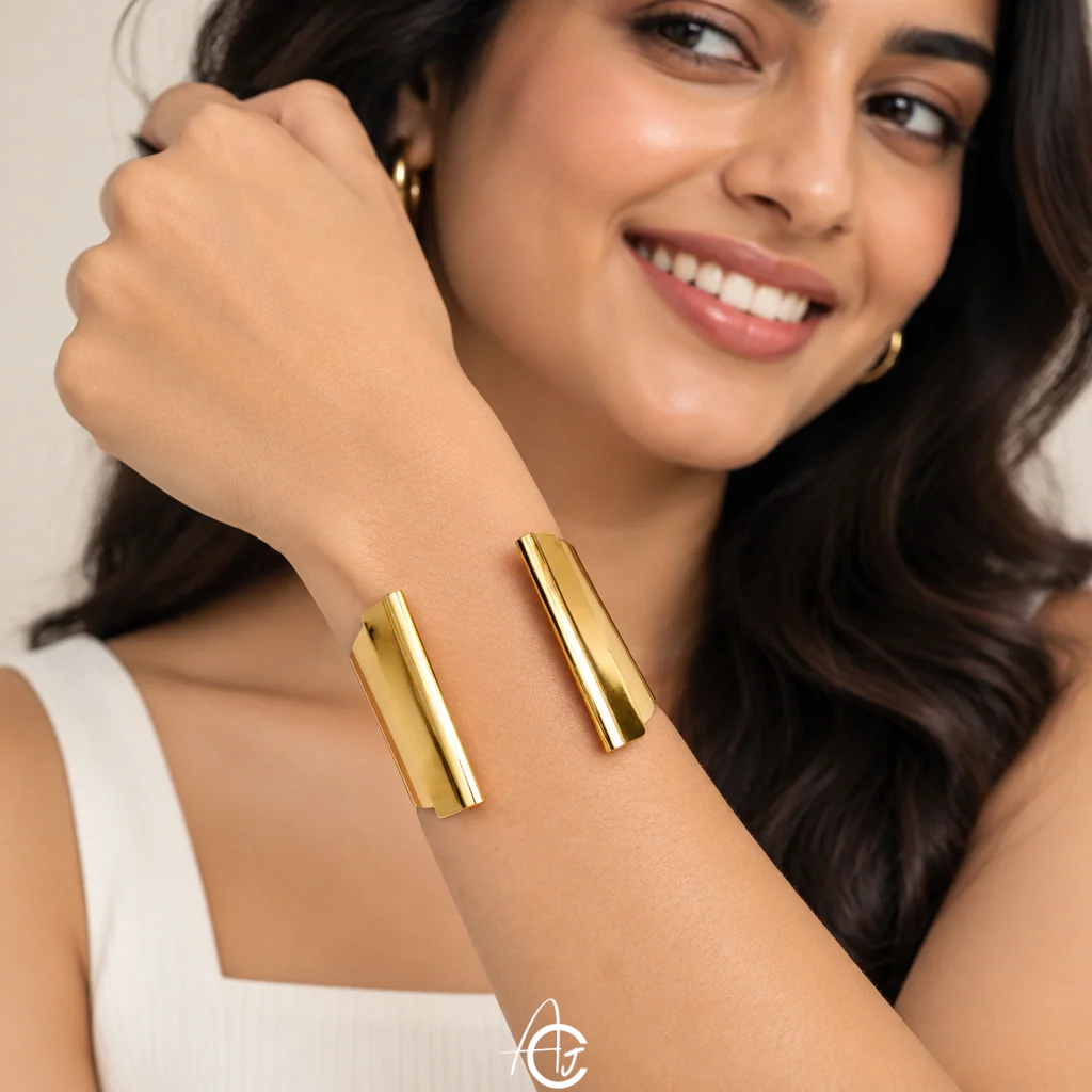 Golden Cuff Bracelet