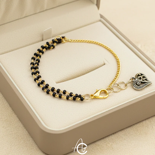 Raveena Mangalsutra Bracelet : Handmade