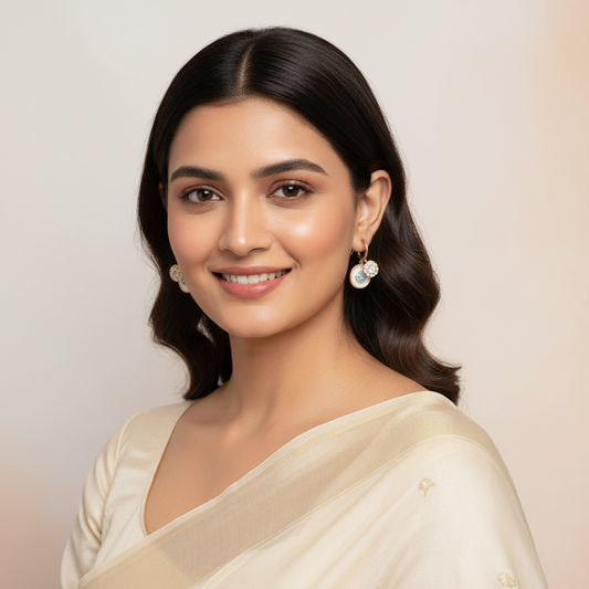 Pretty Evil Eye Earrings