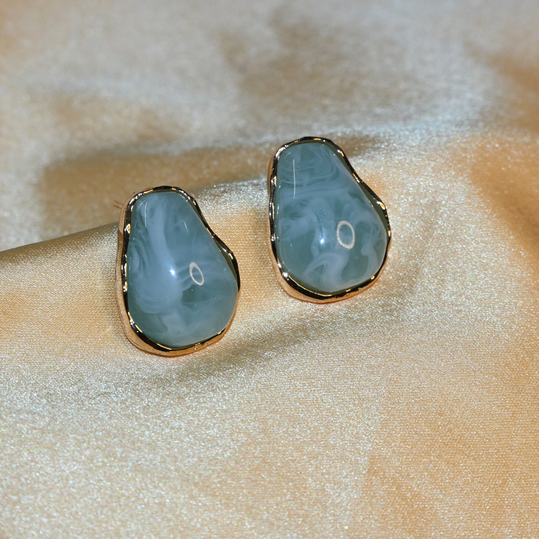 Semi Precious Stone Earrings