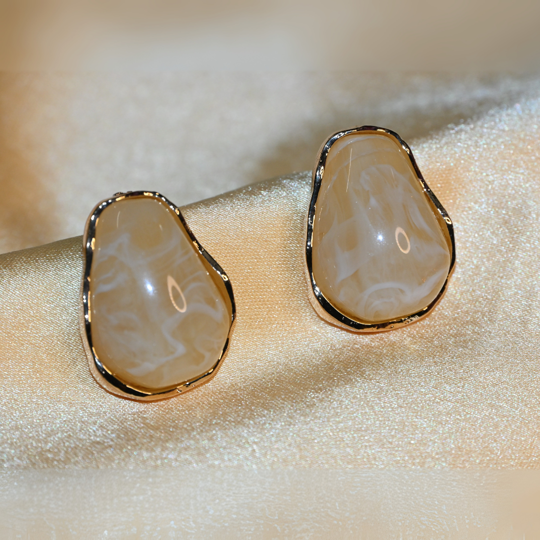 Semi Precious Stone Earrings