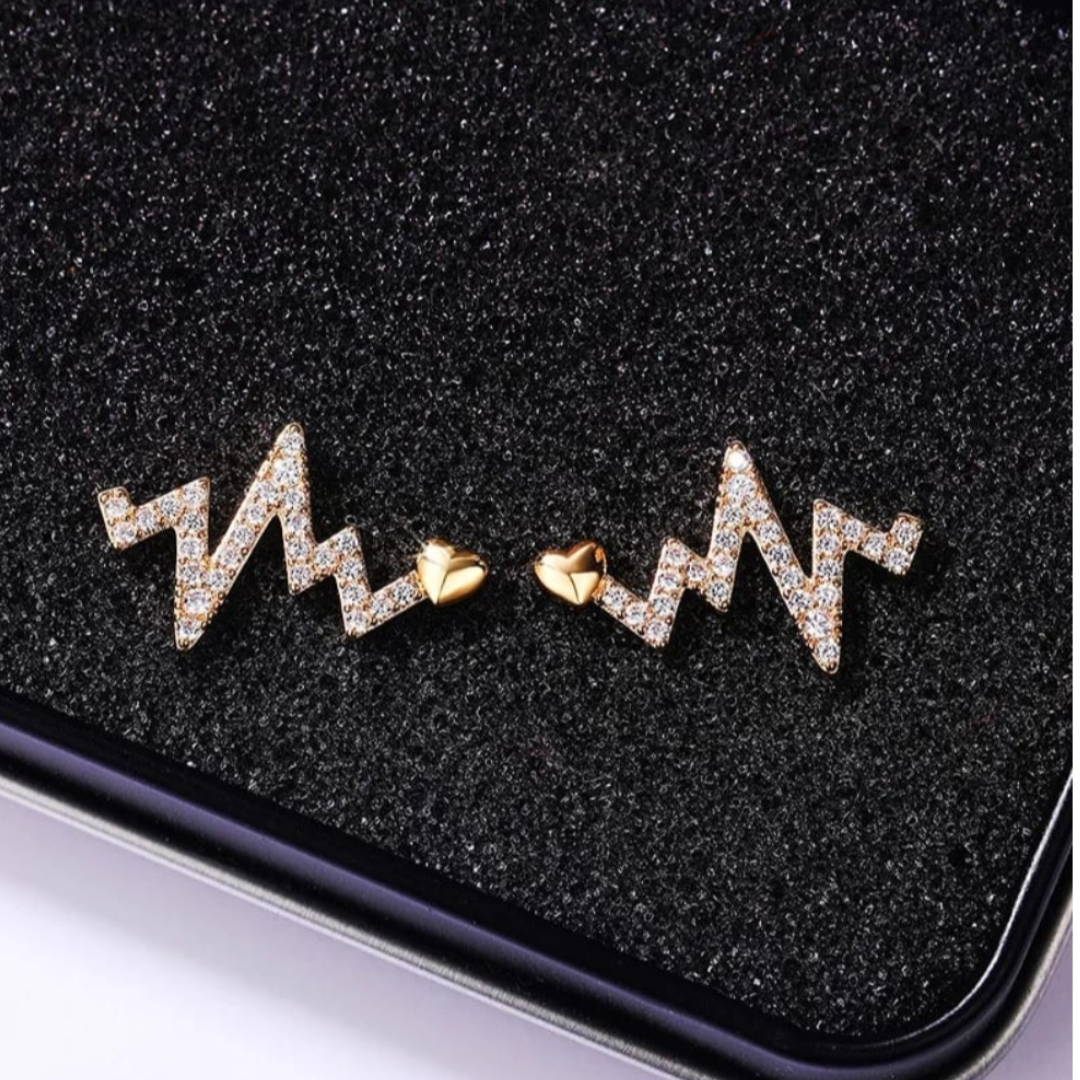 Heart Beat Earrings