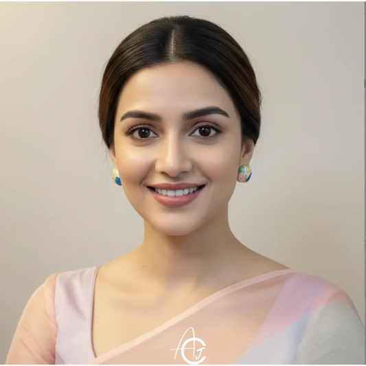 Colorful Stud Earrings