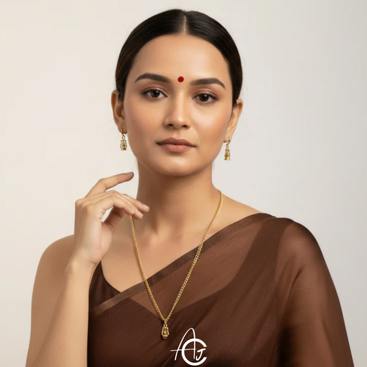 Chain Necklace set : Handmade