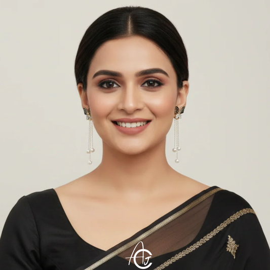 Butterfly Chain Earrings