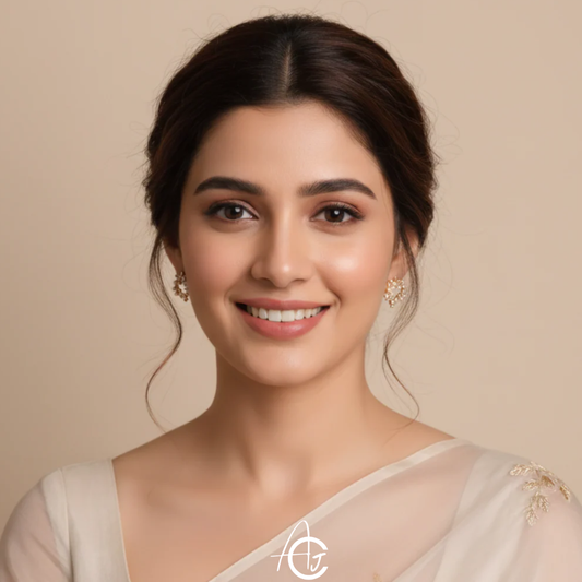 Bling Pearl Earrings