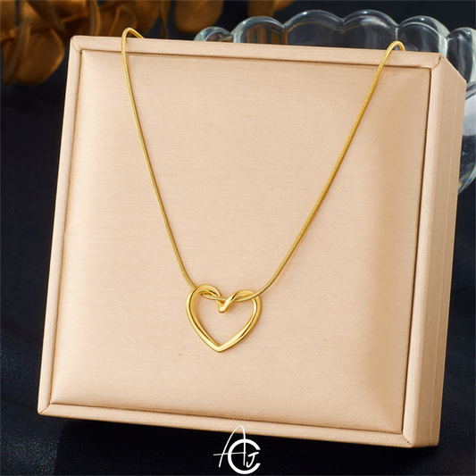 Open Heart Necklace