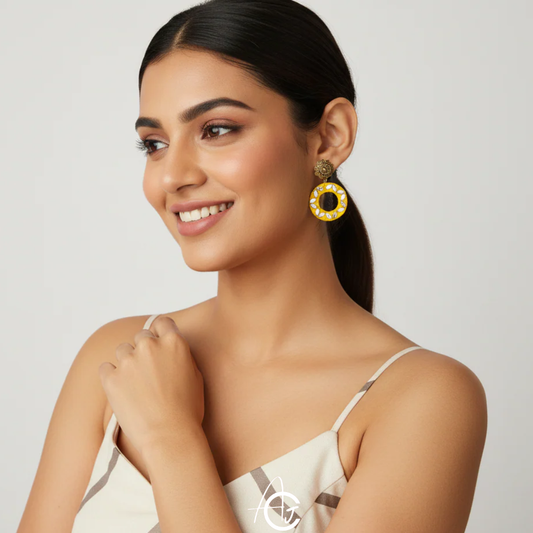 Statement Earrings : Handmade