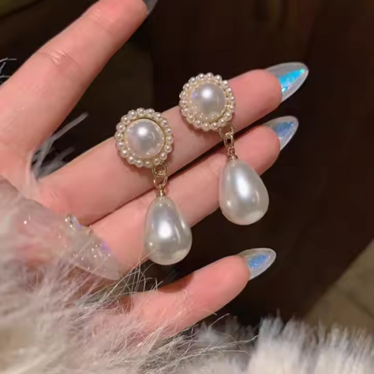 korean style earrings,korean fashion earrings,fancy stylish earrings,new trendy jewellery,inexpensive fashion jewelry,korean earrings,trending earrings designs,Pearl Earrings, Pearl Necklace
