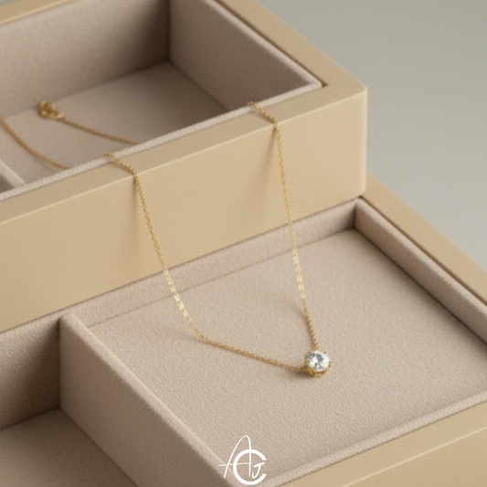 Solitaire Necklace