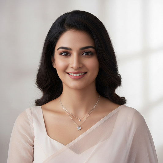 Butterfly Statement Necklace