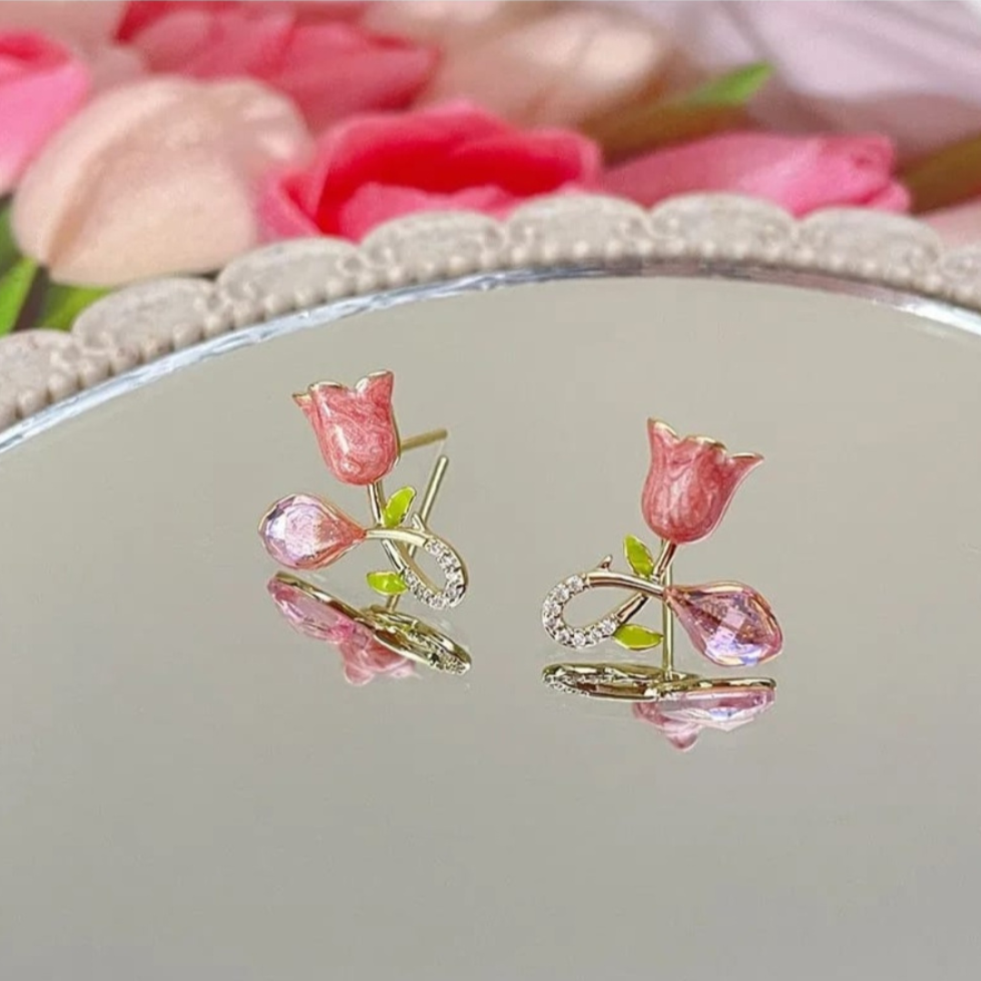 Shiney Daisy Earrings