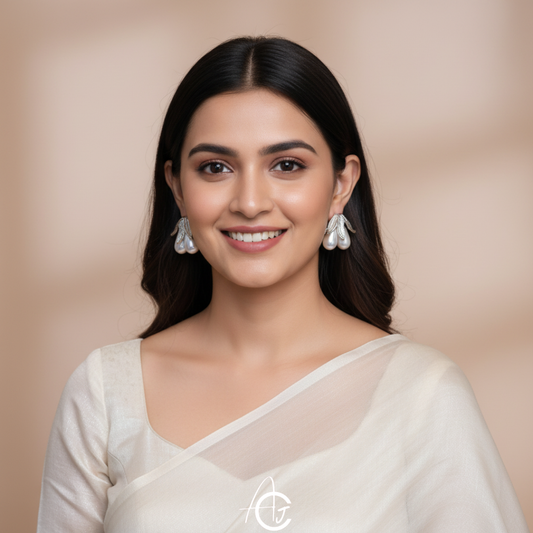 Hanging Pearls Earrings