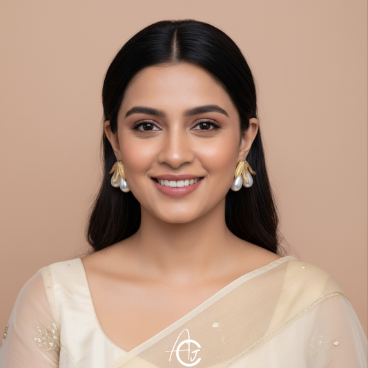 Hanging Pearls Earrings