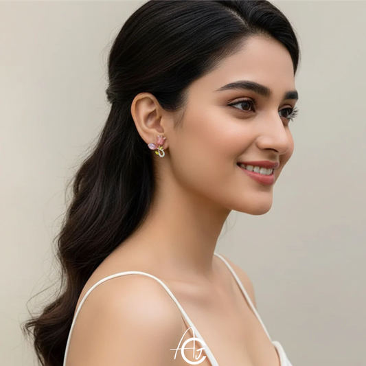 Shiney Daisy Earrings