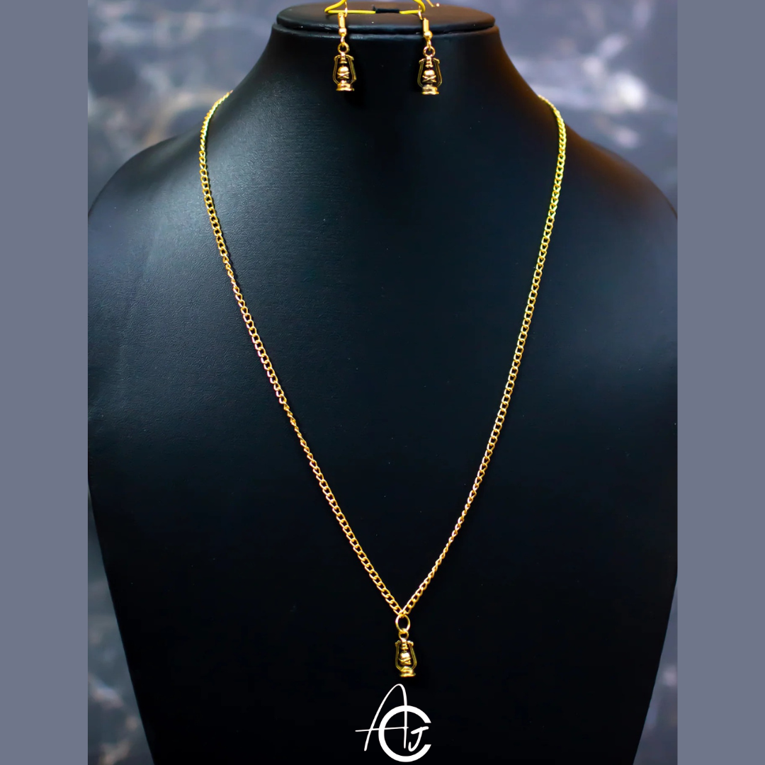 Chain Necklace set : Handmade