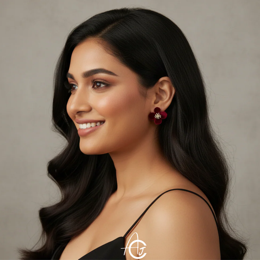 Pretty Flower Earrings