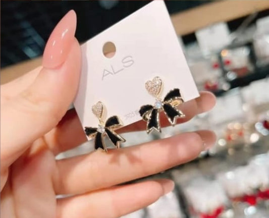 Bling Bow Earrings