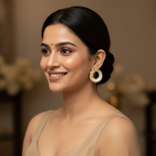 Semi Precious Stone Earrings