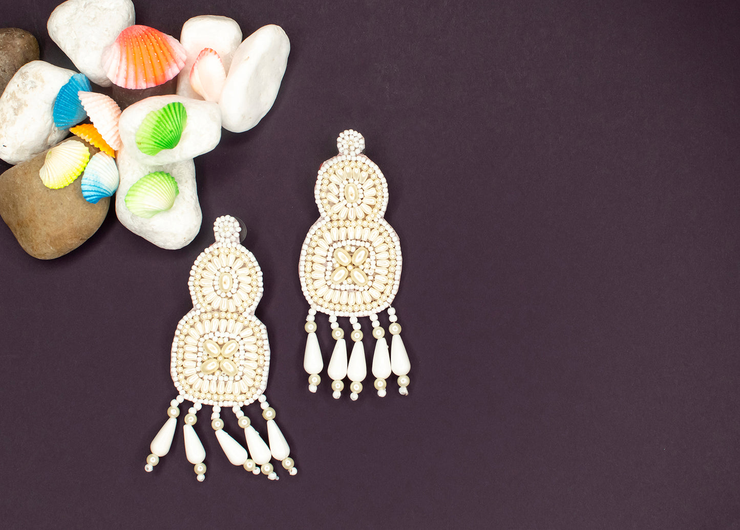 Paritosh Embroidered Necklace Set : Handmade