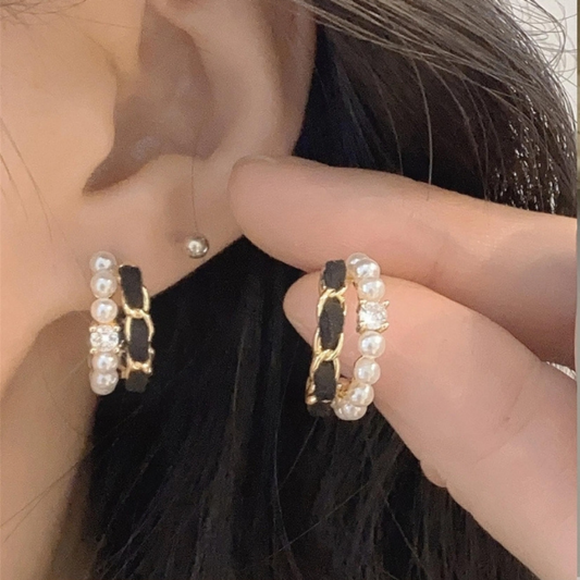 korean style earrings,korean fashion earrings,fancy stylish earrings,new trendy jewellery,inexpensive fashion jewelry,korean earrings,trending earrings designs,Pearl Earrings, Pearl Necklace