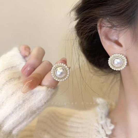 Pearl Statement Earrings