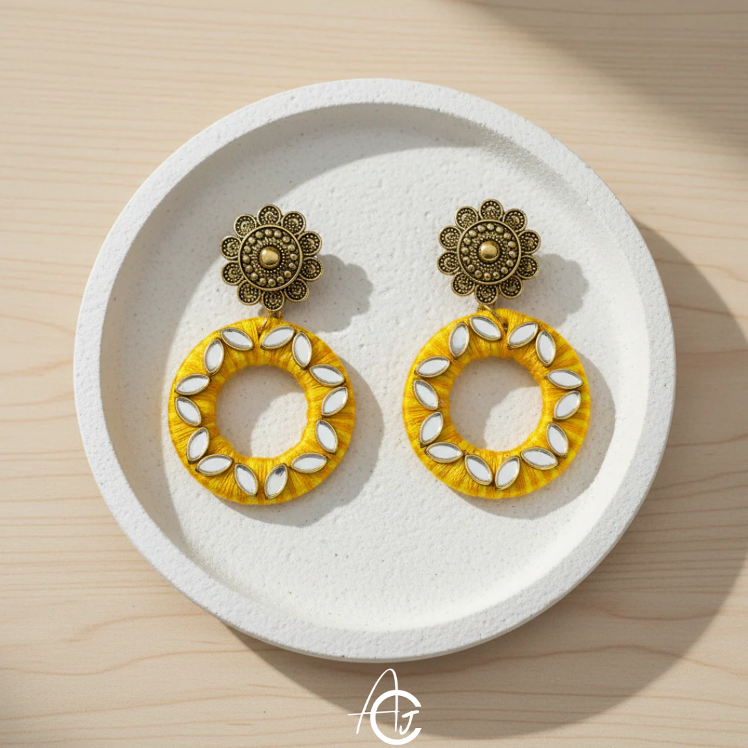 Statement Earrings : Handmade