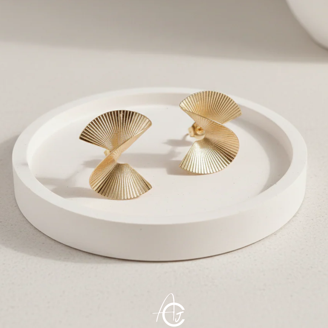 Twist Statement Earrings