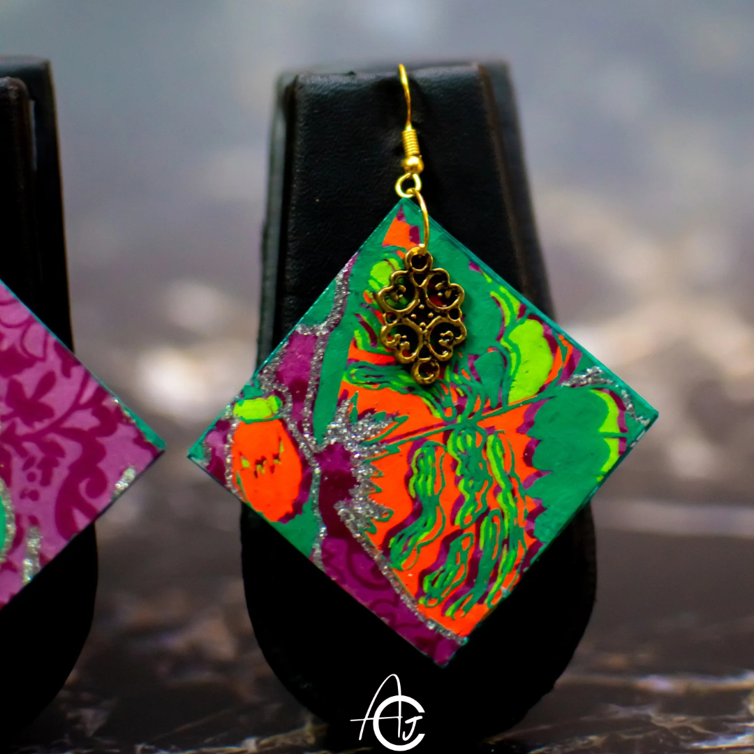 Satement Earrings : Handmade