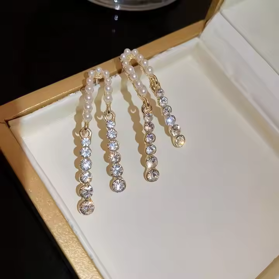 korean style earrings,korean fashion earrings,fancy stylish earrings,new trendy jewellery,inexpensive fashion jewelry,korean earrings,trending earrings designs,Pearl Earrings, Pearl Necklace